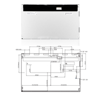 شاشة LCD p15hvn01.2 شاشة عرض IPS لقائمة ديناميكية