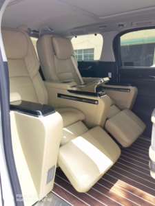 MPV Bar Van ซ่อนบาร์ที่นั่งพร้อมการติดตั้งที่สะดวกและรวดเร็วสำหรับ Metris vclass V250 V300 Alphard Velfire - Product Image 3