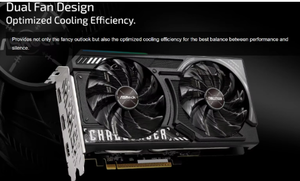 การ์ดจอกราฟิกการ์ดวิดีโอ RX9060 ASRock Radeon 9060 16GB VGA 9060XT GPU - Product Image 1