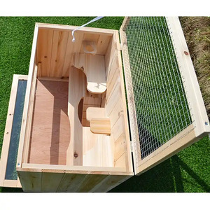 Çevre dostu büyük katı bambu ve ahşap Hamster kafes hayvan desen küçük Pet House oturma odası için sürdürülebilir özelliği - Product Image 4