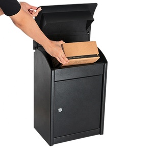 Parcel Drop Box Hot Sale Drop Parcel Delivery Box 3 Point Lock Parcel Collector Lockable Mailbox Storage