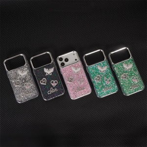 เคสกันกระแทกสีชมพูวิบวับประดับคริสตัลรูปหัวใจสำหรับ iPhone 12 13 14 15 16 17 Pro Max จากผู้ผลิตโดยตรง - Product Image 6