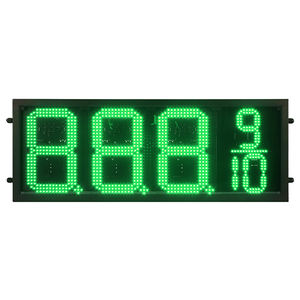 Petrol Regular Super Diesel Gas Station Oil Price Changer Outdoor <strong>7</strong> <strong>Segment</strong> <strong>LED</strong> <strong>Display</strong> Cabinet Electronic <strong>LED</strong> Scoreboard - Product Image 5
