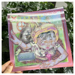 Sıcak satmak özel 2/3 değişen hareketleri hareketli görüntüler renkli kalıp kesim Anime hareket 3D Poster kartları araba Anime merceksi çıkartmalar - Product Image 3