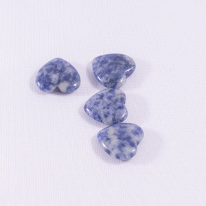 Ciondolo cuore di cristallo naturale 20mm ametista Fluorite gemma collana intagliata incisione Reiki regalo curativo - Product Image 4