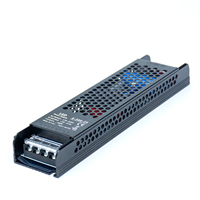 12V 60W AC-DC Single Output LED Driver Switching Power Supply Flood Light SMPS PSU Efisiensi 80%-89% IP20 Casing Aluminium