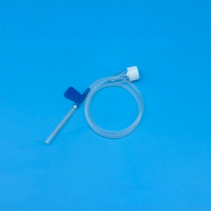 ชุดอุปกรณ์ฉีดเลือดแบบใช้แล้วทิ้งชนิดเข็มผีเสื้อ สำหรับฉีดเข้าเส้นเลือดบนหนังศีรษะ มีหลายขนาด 20g-27g สำหรับสัตว์เลี้ยง - Product Image 3