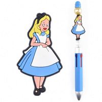 Breloques populaires en PVC pour stylos, personnages DIY, perles décoratives pour la création d'accessoires de stylos perlés