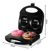 Offre Spéciale Appareil de cuisine 750W Formes personnalisées Grille-pain Sandwich Maker Gaufres Plaques