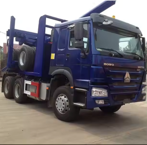 China Howo <span class=keywords><strong>Camion</strong></span> lourd <span class=keywords><strong>6x4</strong></span> toutes roues motrices Nouveau carburant diesel usagé Remorques de transport de bois Vente de camions d'exploitation forestière en Afrique - Product Image 4