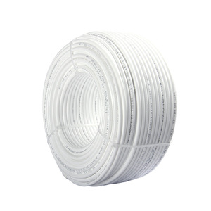 Tuyau d'eau flexible blanc Ts 2 points PE 1/4 po, rouleau de 100 mètres, tuyaux de plomberie - Product Image 1