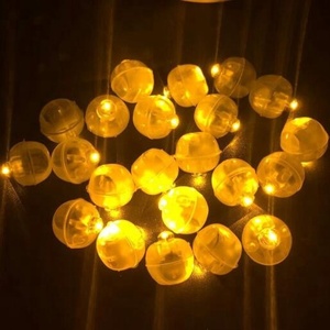 Boule en plastique LED Balloon Lights Mini Flash Ball Glowing Balls LED Toy Accessories Décoration pour ballons ou lanternes - Product Image 6