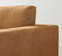 Mobilier d'intérieur 3 pièces en forme de L canapé d'angle sectionnel ensemble de fauteuils carrés en cuir pour le salon fauteuil de loisirs en cuir véritable