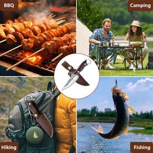 <span class=keywords><strong>Cuchillo</strong></span> de Chef de fruta forjado a mano de 4 pulgadas, cuchillos de caza de acero de alto carbono, cuchillos de deshuesado de carnicero con funda <span class=keywords><strong>para</strong></span> acampar, barbacoa al aire libre - Product Image 3