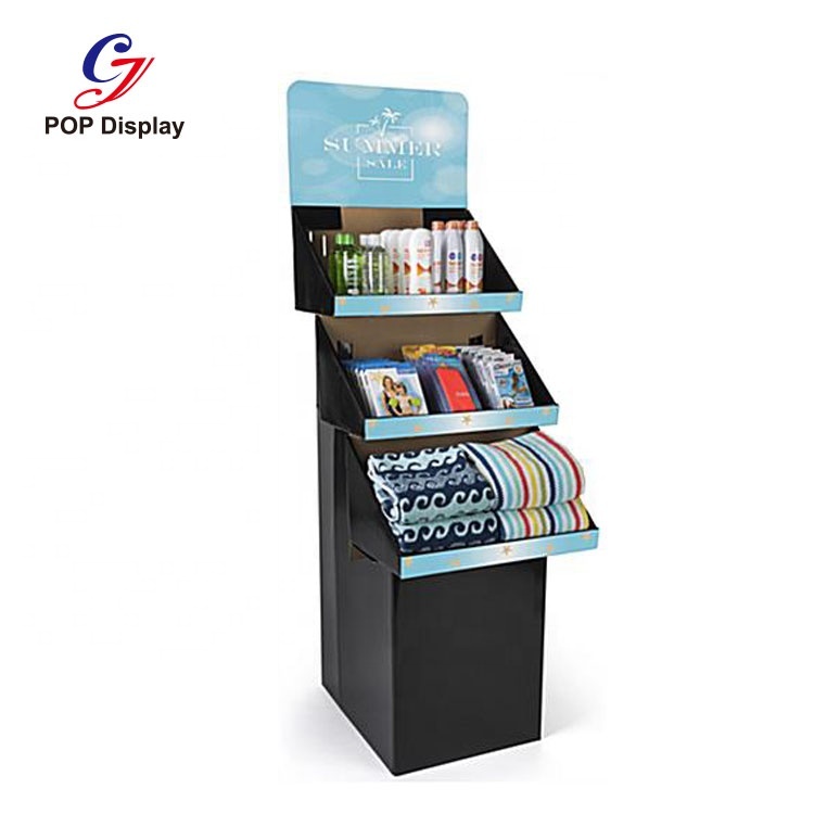Custom 3 Shelf Promotional CYJ Display