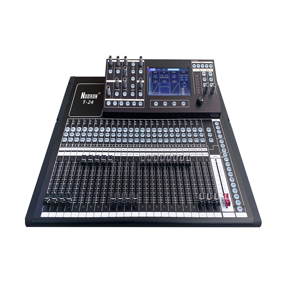 Mixing Console Professional Audio Mixer Digital Professional 24 Channel ...