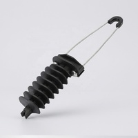 Pince de tension de type cale PA1500 pour câble à fibres optiques ADSS, pince d'ancrage de type cale pour câble de dérivation FTTH, pince d'extrémité de type cale