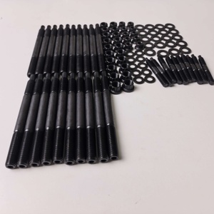 Kit de Pernos de Cabeza de Cilindro para Motor Chevrolet LS1 LS3 04-19, Juego de Herrajes Negros - Product Image 2