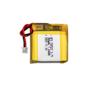 Lithium di động ufx 702527 380mAh 3.7V nhà sản xuất bán buôn có thể sạc lại pin cho máy ảnh kỹ thuật số MSDS Chất lượng cao OEM ODM - Product Image 1