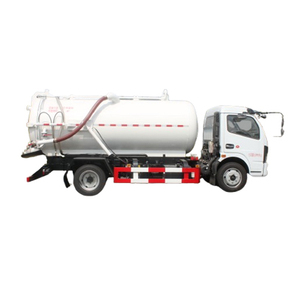 Camión de succión de aguas residuales multifuncional, transmisión manual, combustible diésel, bueno para limpiar - Product Image 4