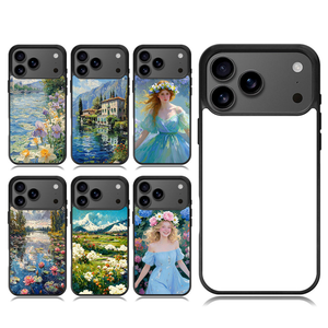 Carcasa de Teléfono Sublimable 2D para <span class=keywords><strong>iPhone</strong></span> 17 18 Pro Max, Placa de Aluminio para Prensa de Calor, Personalizable, Imprimible por Transferencia de Calor - Product Image 1