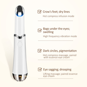 2026 Tragbares Elektrisches Augen- & Lippen-Schönheitsgerät mit Wärmekompresse, Augenmassagegerät, 300mAh Akku, Reduziert Tränensäcke und Augenringe, Vibration - Product Image 3