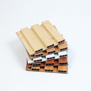 Panneau mural WPC Offre Spéciale Panneau de charbon de bois Persiennes Décoration intérieure Revêtement mural WPC avec expédition rapide - Product Image 6