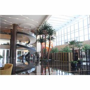 Hohe Simulation Große gefälschte Blätter Pflanzen im Freien Große künstliche Palmen Fuax Baum Garten Küsten dekor - Product Image 2