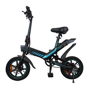 Vélo électrique léger à 2 roues, facile à transporter, prix bas, <span class=keywords><strong>Wingo</strong></span> Y1-14, moteur sans balais 350W, batterie au lithium, électronique, entrepôt UE - Product Image 4