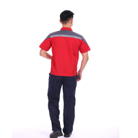 Salopette d'été vêtements de travail uniforme d'entretien de voiture uniformes à manches courtes vêtements de travail vêtements de construction