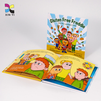 Livre personnalisé pour enfants, couverture rigide, reliure cousue, coins arrondis, carton épais, livre éducatif pour tout-petits, cadeau de vacances, livre d'histoires