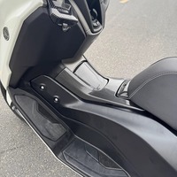 Para NMAX 155 2025, Tapa de Tanque de Combustible Modificada, Cubierta Protectora de Fibra de Carbono, Carcasa Decorativa NMAX V3, Accesorios