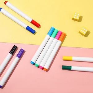 Mini rotulador de pizarra blanca de marca, tinta negra, borrado en seco, uso escolar y de oficina, logotipo personalizable certificado EN71, venta directa - Product Image 1
