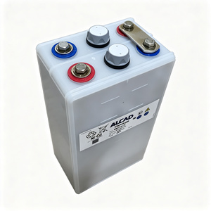 แบตเตอรี่อัลคาไลน์นิกเกิล-แคดเมียม (NiCd) แบบชาร์จได้ ขนาดกลาง 1.2V 8AH รุ่น VTX1M8 ALCAD Vantex สำหรับ UPS รุ่น KM8P KPM8P - Product Image 3