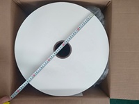 Rouleau de papier filtre à café jetable de qualité alimentaire, 70 mm de largeur, 28 g/m², avec une rétention supérieure des particules