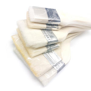 Ensemble de pinceaux en laine à poils doux, manche en bois, qualité industrielle, pour barbecue et <span class=keywords><strong>peinture</strong></span> au latex, longueur 1-5 pouces, vente en gros fabricant - Product Image 1