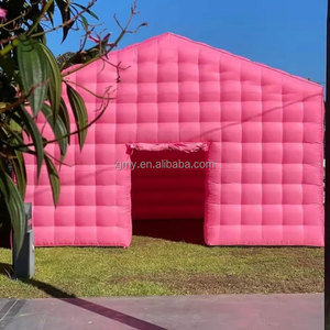 GMY Inflables Comercial Evento Fiesta Rosa Inflable Discoteca Grobes Partyzelt Inflable Fiesta Cubo Carpa - Product Image 2