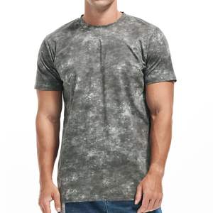 Camiseta de punto con cuello redondo para hombre, corte regular, algodón elástico, informal, con estampado gráfico 3D, para verano - Product Image 6