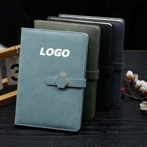 Libreta de Negocios A5 con Cierre Magnético, Diario de Reuniones de Oficina Grueso, Libreta de Trabajo Diaria con Logotipo Personalizado, Regalo Promocional - Product Image 1