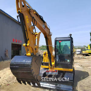 Excavatrice d'occasion Cat305.5e/secon peinture jaune à la main chenille d'occasion Cat 305.5e à vendre - Product Image 4