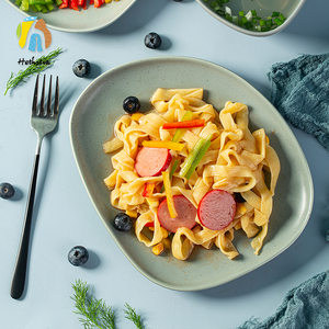 Nouilles d'adhésion à la sauce épaisse Shirataki Keto Friendly Forme de tagliatelle de <span class=keywords><strong>konjac</strong></span> végétalienne instantanée sans gluten avec saveur d'avoine - Product Image 4