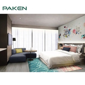 Solución integral de muebles de hospitalidad llave en mano Guangdong Muebles de hotel Suministro de fábrica Juego de muebles de dormitorio de hotel de 5 estrellas - Product Image 2
