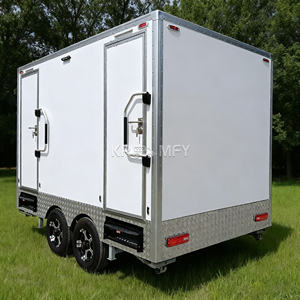 Toilettes de luxe pour handicapés 2025 avec climatisation, salle de bain ADA 2+1, remorque de toilettes portables - Product Image 6