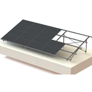 Solar Mounting Accessories Good PerformanceEasy To InstallCustomizable Floor Stand System