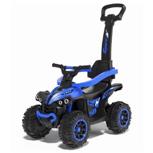 Coche de Juguete para Niños, Cochecito Deslizante con Movimiento de Patas, <span class=keywords><strong>3</strong></span> en 1, Juguete para Empujar, Andador, Cochecito Mega Deluxe con Capota - Product Image 4