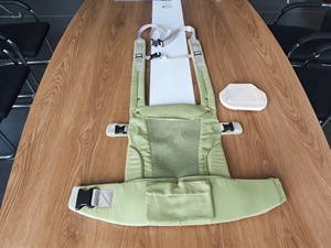 <span class=keywords><strong>Porte</strong></span>-bébé DENZO pour nouveau-né, ergonomique, confortable, léger, en lin et coton mélangés, avec support de tête, pour les tout-petits de 0 à 36 mois - Product Image 1