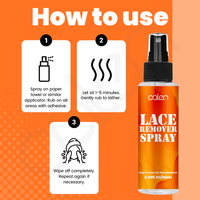 Luxfume Private Label 60ML Dissolvant de perruque spécialisé à séchage rapide en spray pour dissolvant de perruque Lace Bond