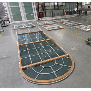 PVC Triplo scorrevole personalizzato Vetro 80x100 Termiche Per Appartamenti Urbani <span class=keywords><strong>Finestre</strong></span> Di Fabbrica curva Su cattiva - Product Image 2