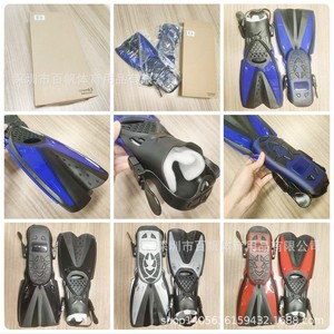 Aletas de Buceo Profesionales para Adultos, Ajustables, de Material PP, con Parte Superior de PVC, Rigidez Media, para Entrenamiento de Buceo - Product Image 4