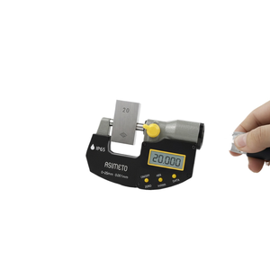 Digital <b>Micrometer</b> for Automotive & Aerospace Carbide Measuring Faces Ensures Precise Part Inspection - Product Image 1